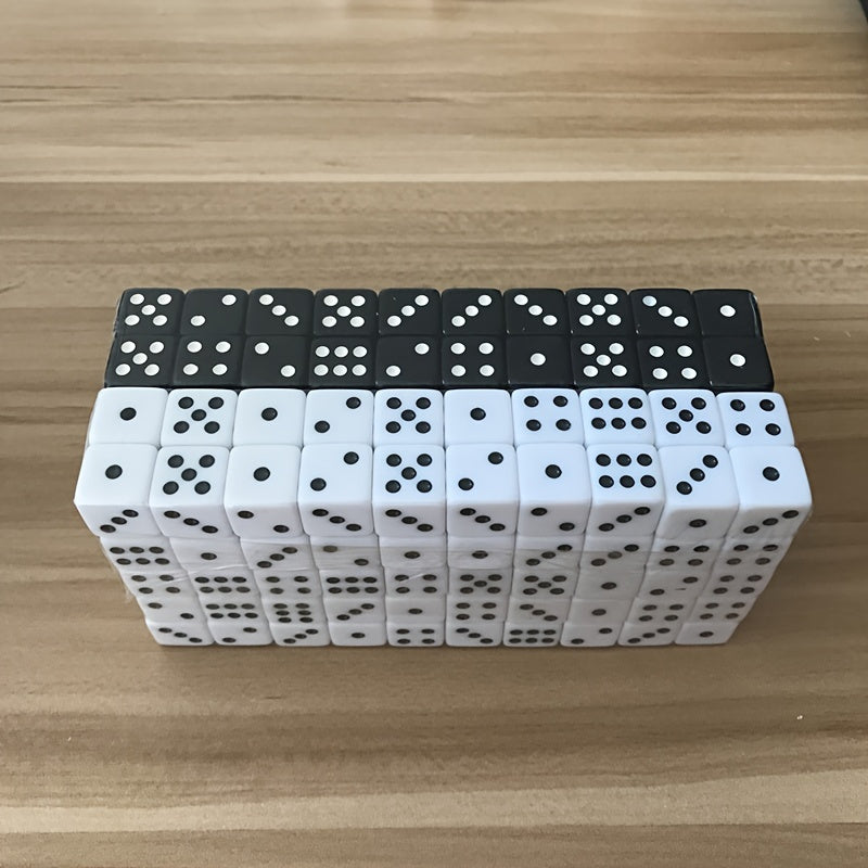 6pcs 14mm Square Corner Dice Set For Table Game