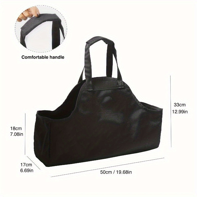 Durable Firewood Storage Bag for Camping Fishing Picnic