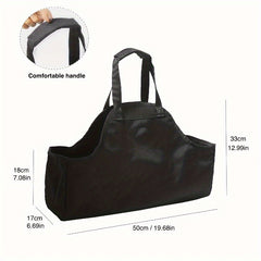 Durable Firewood Storage Bag for Camping Fishing Picnic