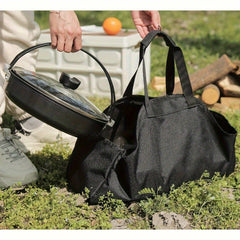 Durable Firewood Storage Bag for Camping Fishing Picnic