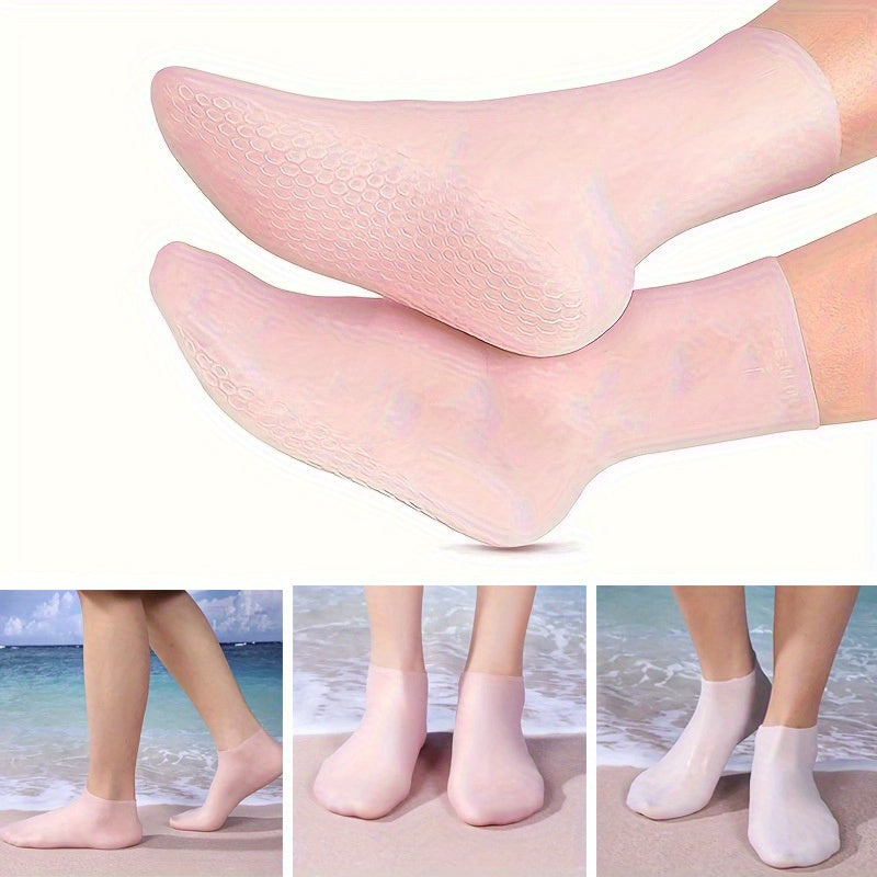 Silicone Socks Moisturizing Foot Skin Softener