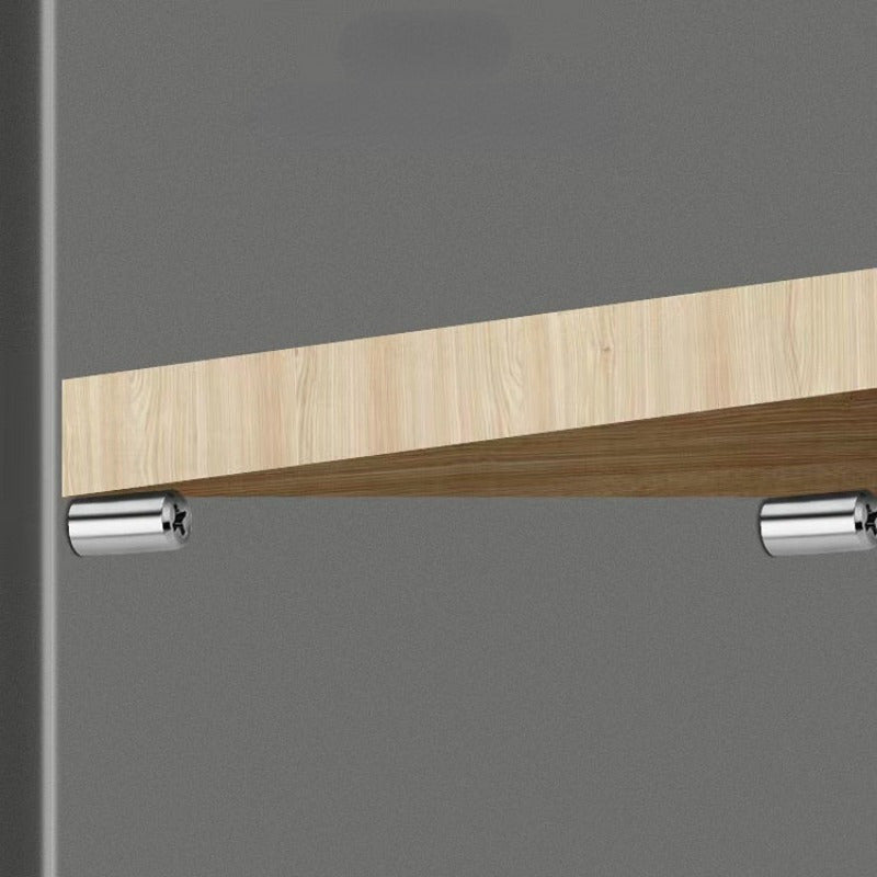 Self Tapping Screw with Rubber Sleeve for Wardrobe Cabinet Glass Support
