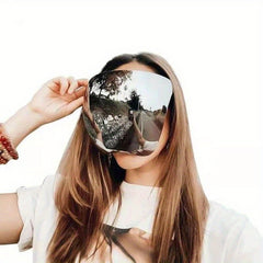 Anti-fog Face Shield Safety Mask Coated Glasses For Cycling