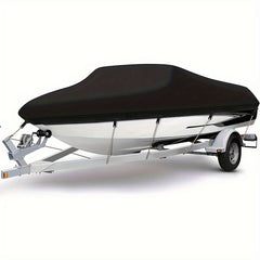 600D Boat Cover Marine Waterproof Boat Cover for V Hull Trimaran Small Boat