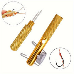 Metal Fishing Hook Knotting Tool Carp Fishing Accessory