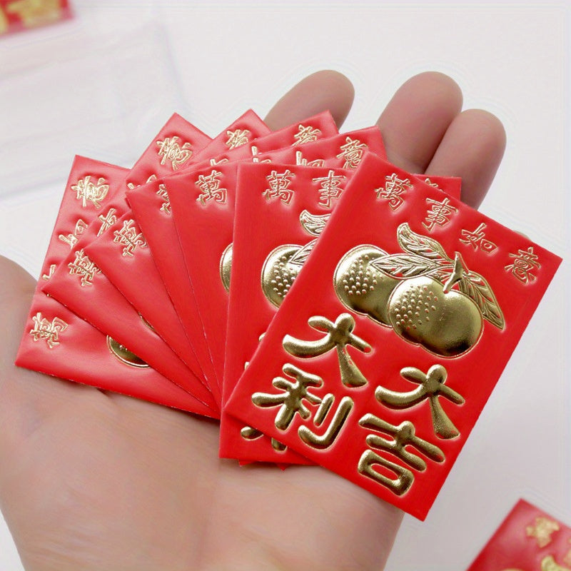 60 Mini Red Envelopes Housewarming Wedding Year Spring Red Packet