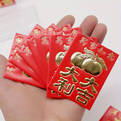 60 Mini Red Envelopes Housewarming Wedding Year Spring Red Packet