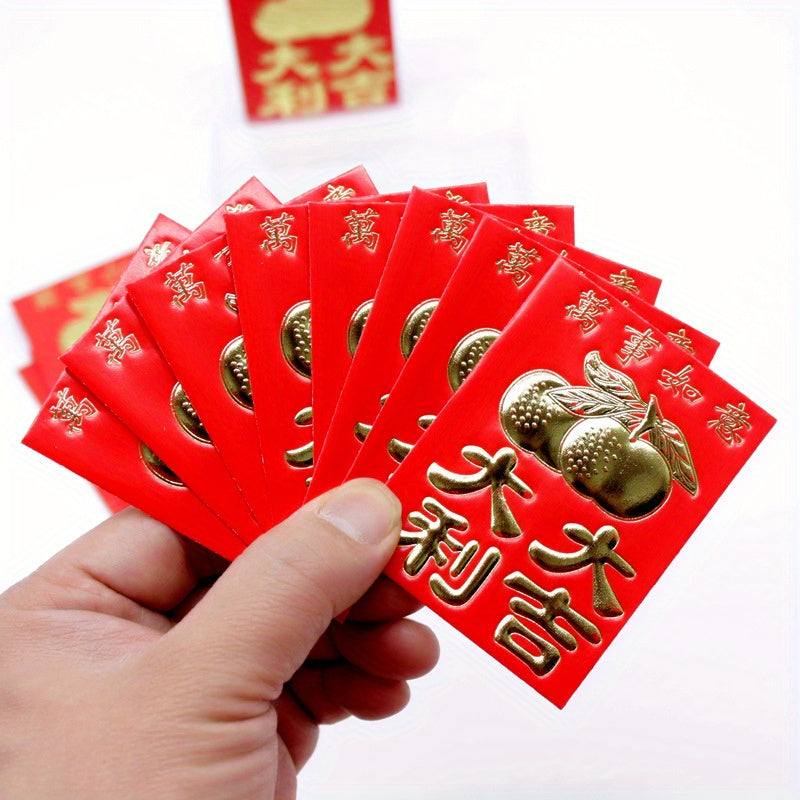 60 Mini Red Envelopes Housewarming Wedding Year Spring Red Packet