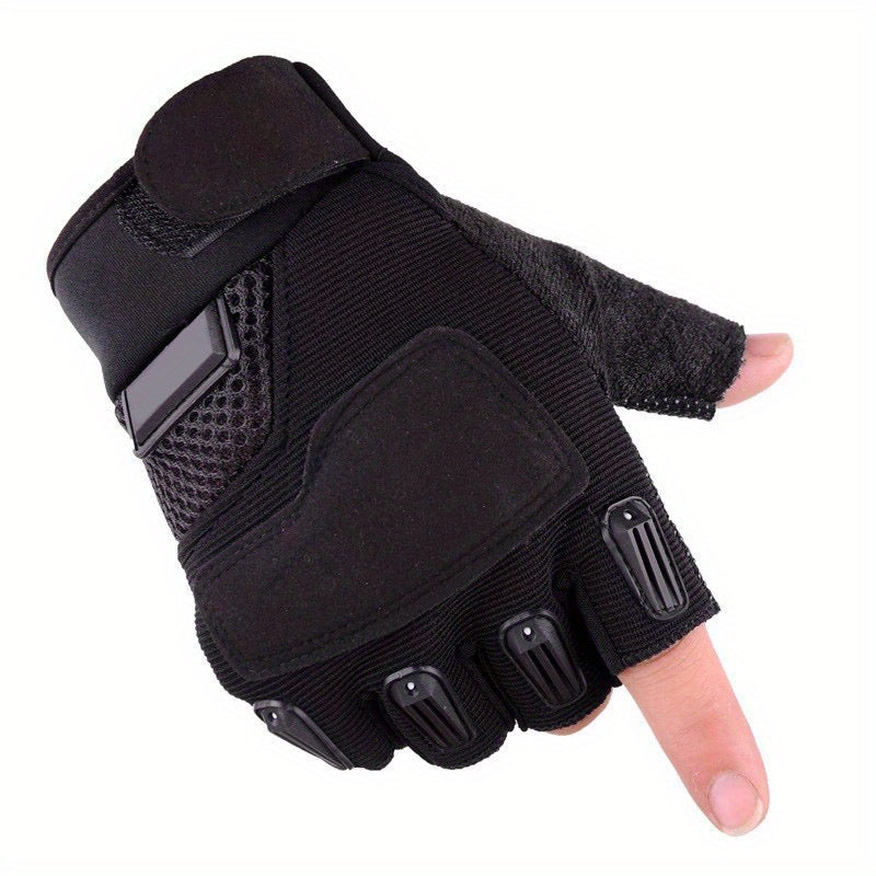 Half Finger Cycling Gloves Military Outdoor Sports Protective Gloves