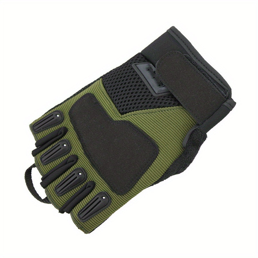 Half Finger Cycling Gloves Military Outdoor Sports Protective Gloves