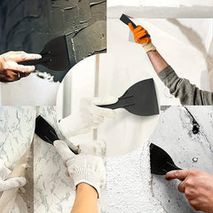 6pcs Putty Spatula Cleaning Wall Caulking Small Scraper