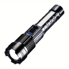 USB Rechargeable Powerful Flashlight for Outdoor Activities