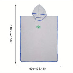 Beach Changing Robe Surf Beach Poncho Lightweight Wetsuit Quick Drying
