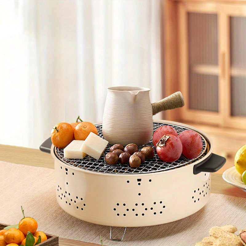 Portable Charcoal Tea Stove Outdoor Camping BBQ Grill