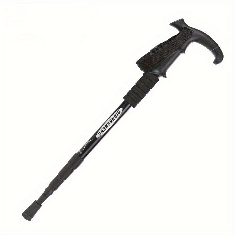 Telescopic Mountain Climbing Cane Aluminum Alloy