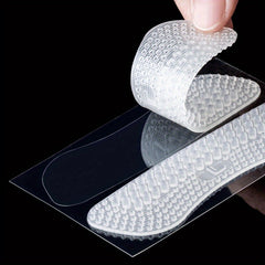 4pcs Silicone Heel Stickers Non Slip Heel Cushions Shoe Pads Foot Protector