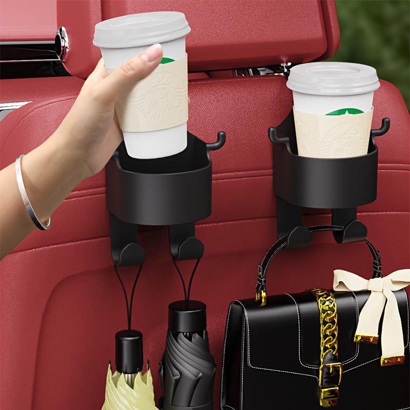Car Seat Hanging Cup Holder with Hooks Car Water Bottle Holder Car Accessories