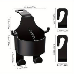 Car Seat Hanging Cup Holder with Hooks Car Water Bottle Holder Car Accessories