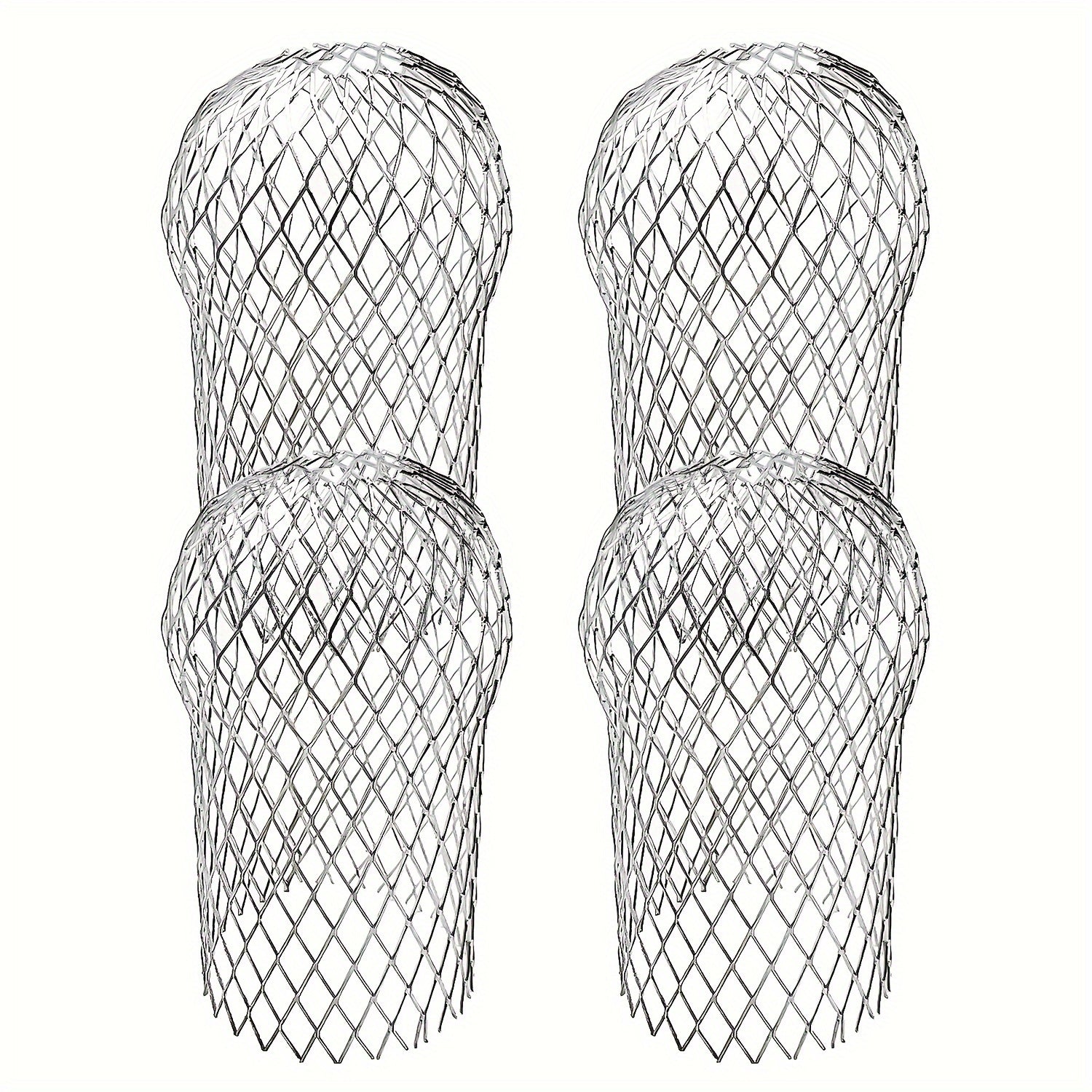 4pcs Gutter Guards Aluminum Strainer Filter Protectors 8 89