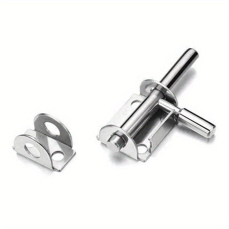 2pcs Stainless Steel Barrel Bolt Sliding Lock Safety Garden Gate Shed Door Latch