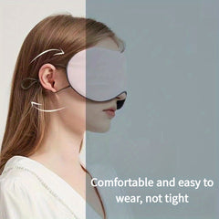 Adjustable Double Sided Sleeping Eye Mask Blackout Blindfold