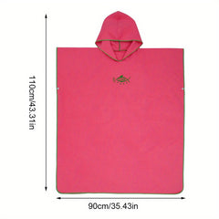 Quick Dry Microfiber Changing Robe for Surfing and Swimming