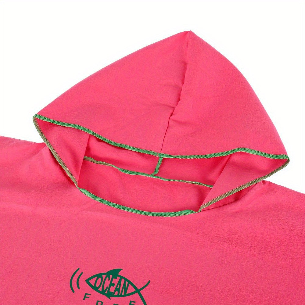 Quick Dry Microfiber Changing Robe for Surfing and Swimming