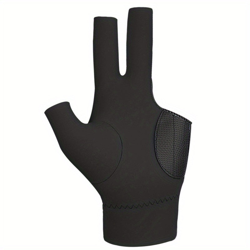 3 Finger Billiard Protective Gloves Non-slip Breathable Lightweight