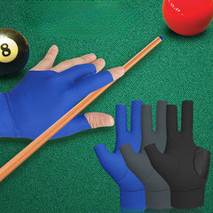 3 Finger Billiard Protective Gloves Non-slip Breathable Lightweight