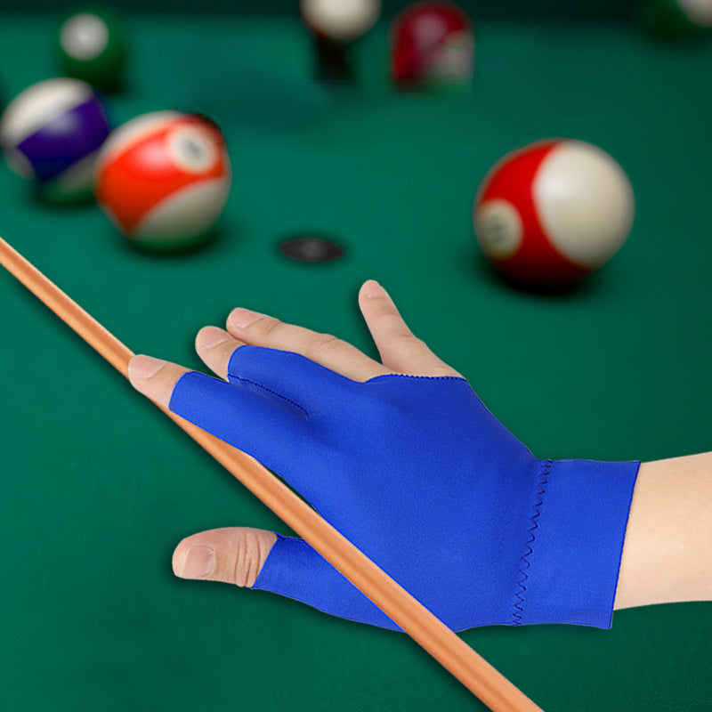3 Finger Billiard Protective Gloves Non-slip Breathable Lightweight