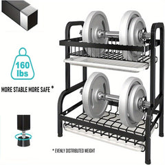 2 Layer Plate Drain Rack Easy To Clean Kitchen Organizer