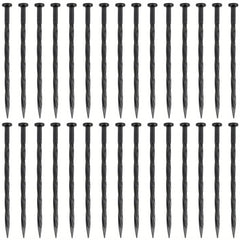 30pcs Landscape Edging Nails Plastic Sturdy Anchoring Spikes Multipurpose Pegs