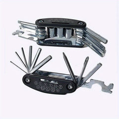 16-In-1 Bike Tool Set Portable Socket Wrench Screwdriver Repair Kit