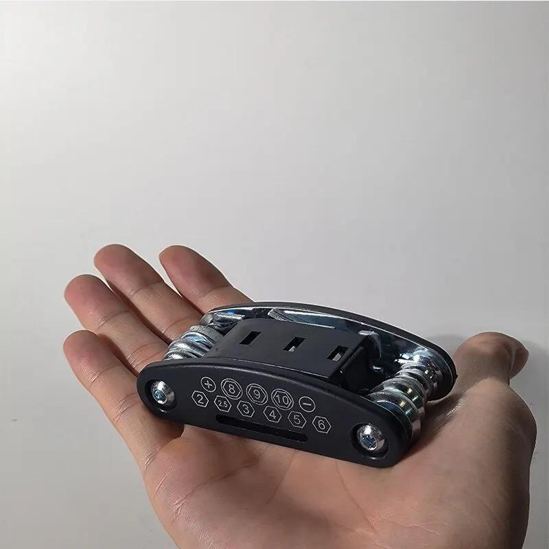 16-In-1 Bike Tool Set Portable Socket Wrench Screwdriver Repair Kit