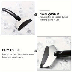 Ice Scraper for Car Truck Windows Snow Removal Shovel Winter Cleaning Tool