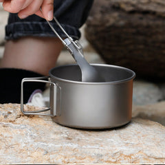 Titanium Camping Bowl Lightweight Bowl for Picnic
