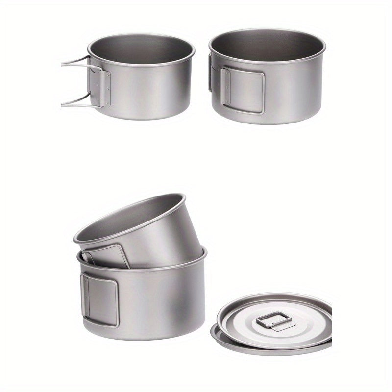 Titanium Camping Bowl Lightweight Bowl for Picnic