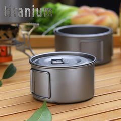 Titanium Camping Bowl Lightweight Bowl for Picnic