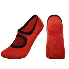Yoga Socks With Grips Women's Sports Dance Pilates Barre Ballet Socks