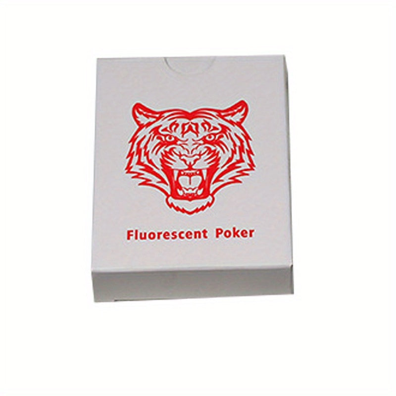 Fluorescent Waterproof Playing Cards for Family Game Night and Parties