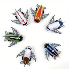Alloy Pull back Simulation Passenger Aircraft Toy