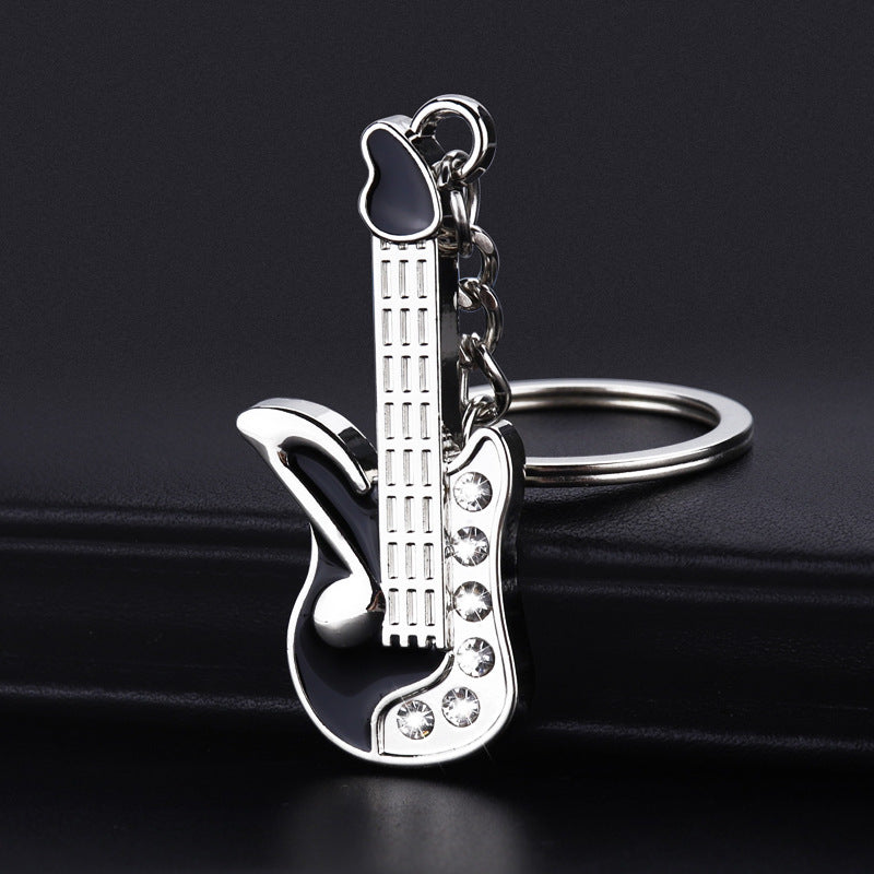 Guitar Mic Keychain Pendant Small Gift