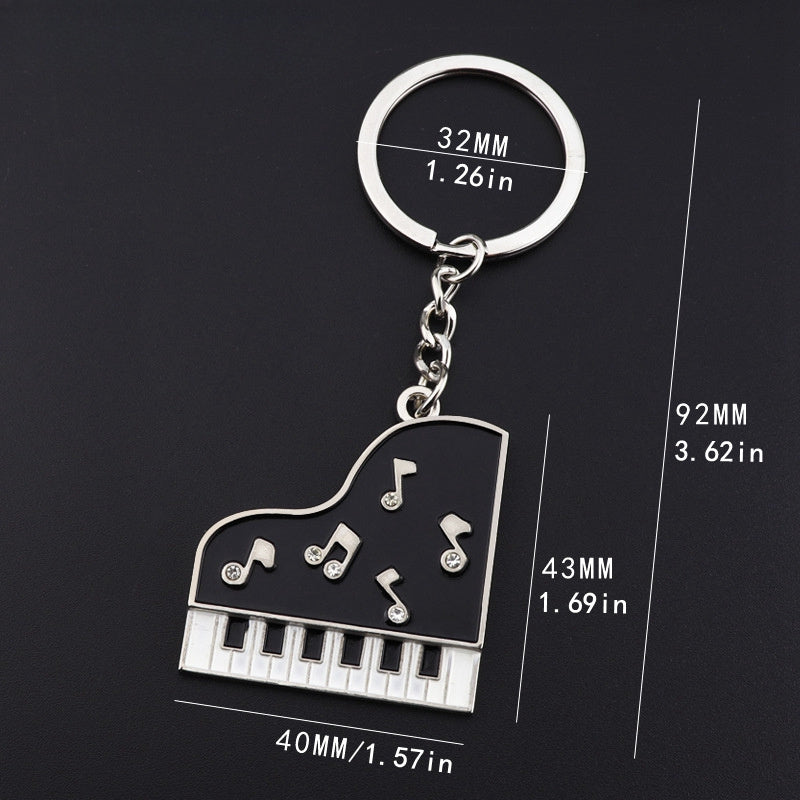 Guitar Mic Keychain Pendant Small Gift