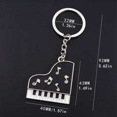 Guitar Mic Keychain Pendant Small Gift