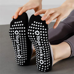 Women's Yoga Socks Non Slip Cross Strap Sports Socks