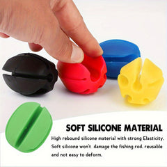 1pc Soft Fishing Rod Holder Ball Fishing Accessories