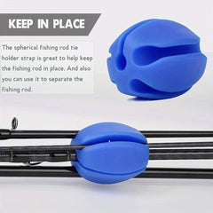 1pc Soft Fishing Rod Holder Ball Fishing Accessories