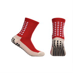 Men's Soccer Socks Non slip Grip Socks Sports Crew Socks
