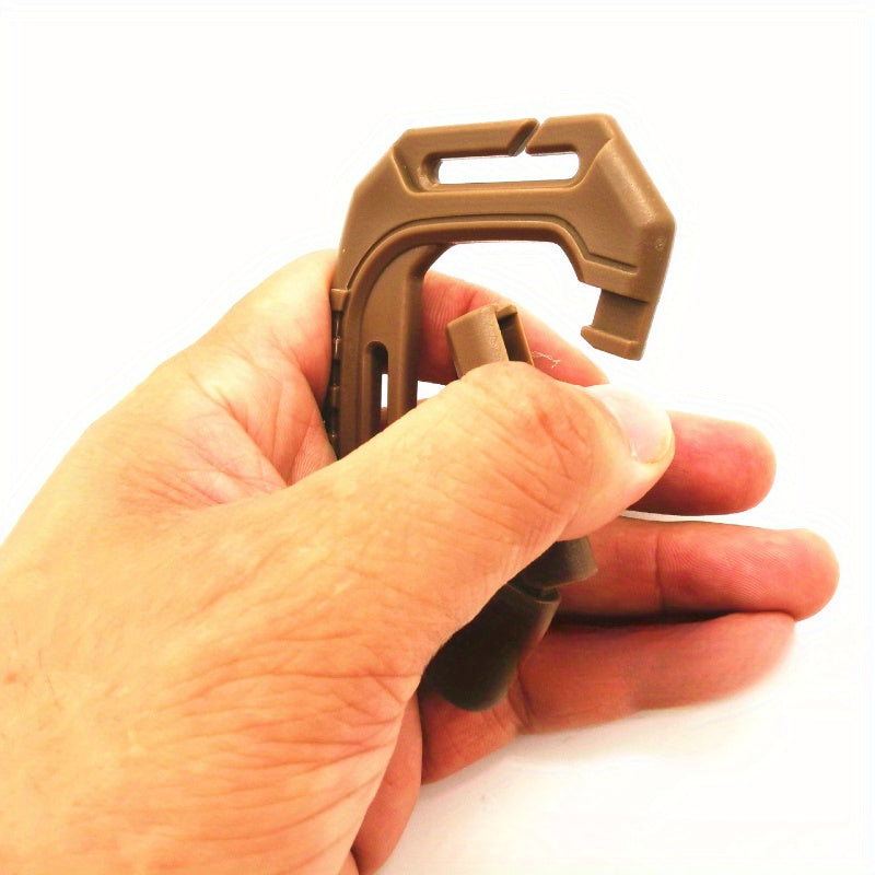 5pcs Outdoor Mountaineering Buckle for Backpacking Hiking Camping