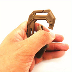 5pcs Outdoor Mountaineering Buckle for Backpacking Hiking Camping